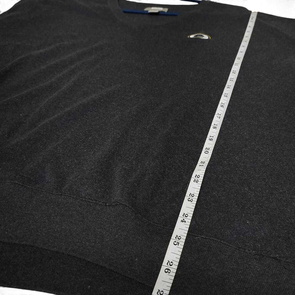 Cutter Buck Mens Gray V Neck Long Sleeve Sweater Green Bay Packers G Logo XXL - Picture 7 of 8